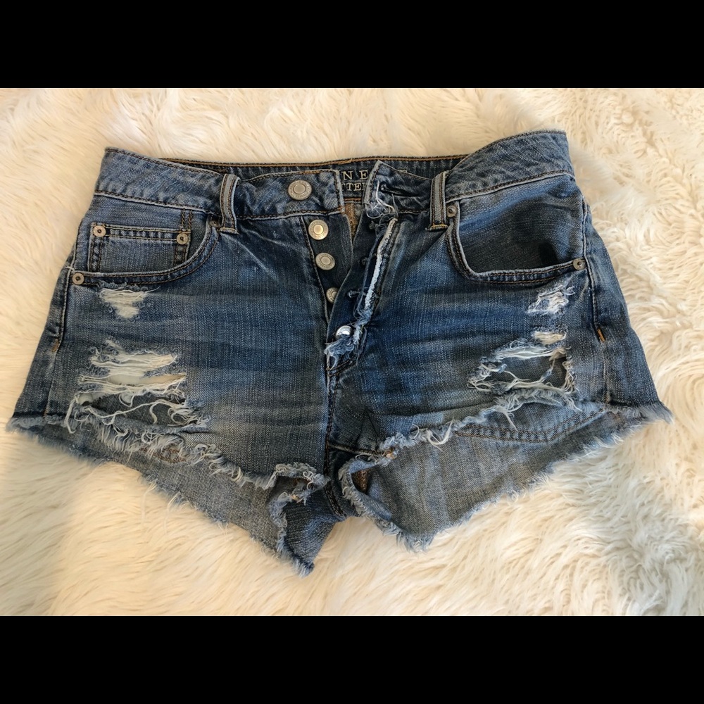 American Eagle Jean Shorts Size 2